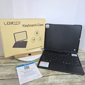 Lenrich Keyboard + Case For 12.9" Pro & 13" Air M2